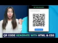 QR Code Generator In HTML CSS How To Generate QR Code Using HTML CSS Web Tech