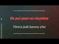 Lagu Chhutiyera Timi Sanga Karaoke Music Track