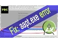 How to Fix aapt exe finished with non-zero exit value 1