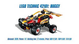 LEGO Technic 42101: Buggy: Speed Build & Review [4K]