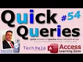 Download Lagu Snelle query's van Microsoft Access #54: Gebruikers bekijken in een gesplitste database, kolommen...