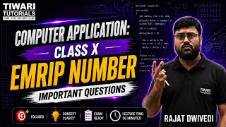 Emirp Number Q A Class X Computer Application Tiwari Tutorials