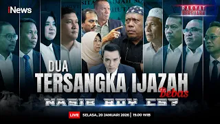🔴LIVE DUA TERSANGKA IJAZAH JOKOWI BEBAS, NASIB ROY SURYO CS? | RAKYAT BERSUARA (20/01)