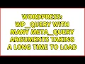 Wordpress WP - Query with many meta