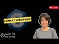 12 Format Specifiers in C Happy Coding with PRISHU