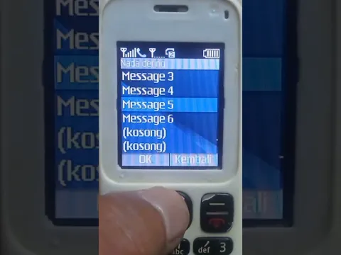 nada dering nokia tempo dulu
