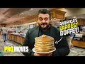 Adam Richman Spends 24 Hours at America s Largest Buffet Pro Moves