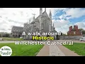 Download Lagu A walk around Winchester Cathedral - its history and treasures