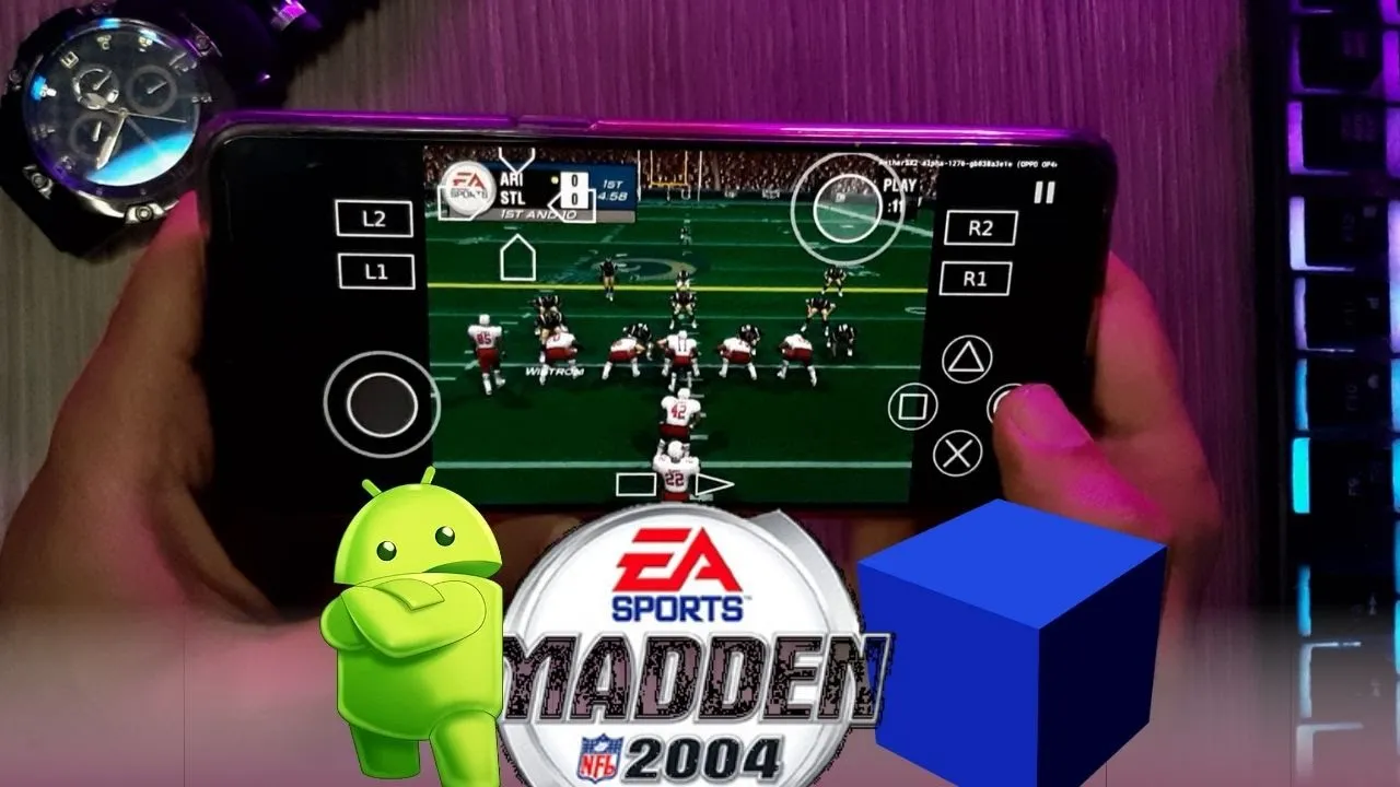 Madden NFL 2004 - PS2 Emulator Android Gameplay - Aether SX2 APK - Madden NFL 2004 Mobile - 2022