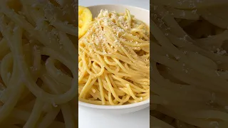 I Can Eat This 3 Ingredient Lemon Pasta EVERY DAY Pasta Limone Is MUST MAKE Pasta Shorts 