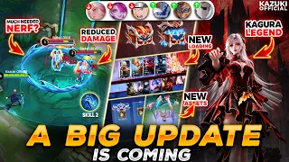 BIG UPDATE: KAGURA LEGEND REVEALED | 6 HERO BUFF/NERF + NEW ASPIRANT LOADING SCREEN NEW EMOTE & MORE