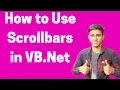 HScrollBar and VScrollBar in VB Net Shubham Jangid