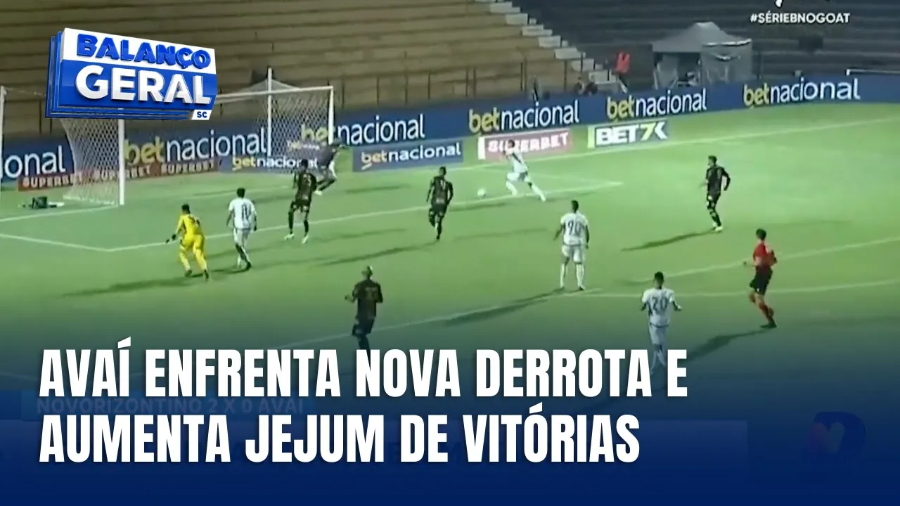 Esporte - Avaí enfrenta nova derrota e aumenta jejum de vitórias