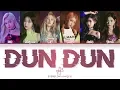 EVERGLOW (에버글로우) - DUN DUN (gekleurde tekst Han/Rom/Eng/가사)