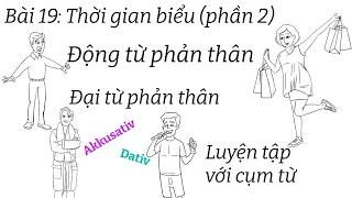 Ngữ Pháp Tiếng đức A1 1 Bài 19 Động Từ Phản Thân Đại Từ Phản Thân Thời Gian Biểu Phần 2 