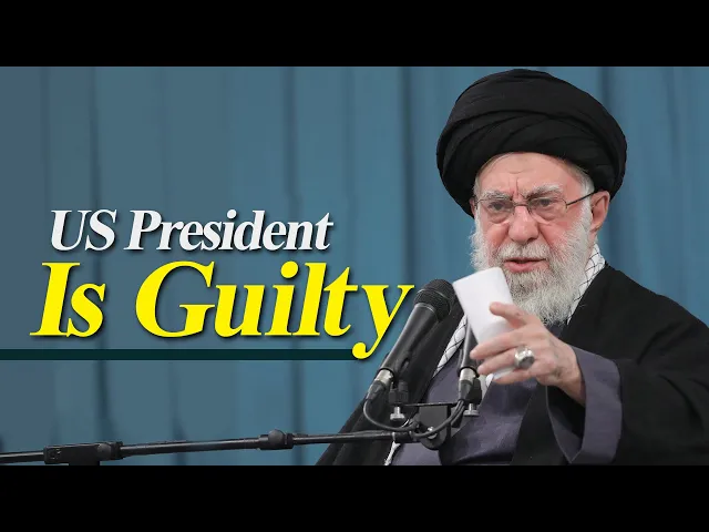⁣US President Is Guilty ! Imam Khamenei ne ye kya kah diya jisse Donald Trump pareshan ho gaye?