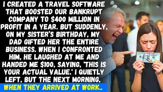 I created travel software that boosted our bankrupt company to $400M in profit but then Dad fired me