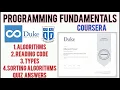 Coursera Programming Fundamentals All Quiz Answers Programming Fundamentals Coursera Quiz Answers