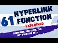 The HYPERLINK Function in Excel - Explained