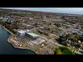 Downtown Sydney NS via 4k Drone
