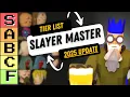 Ultimate Slayer Master Tier List OSRS - WHO is the GOAT in 2025