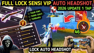 100% AUTO HEADSHOT & DPI SEMUA HP 2026 ⚙️📲 UPDATE CARA SETTING SENSITIVITAS FF AUTO HEADSHOT & TIPS