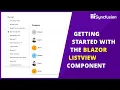 Getting Started with the Blazor ListView Component