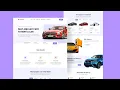 Rent a Car Website Design HTML CSS JS Free Source Code