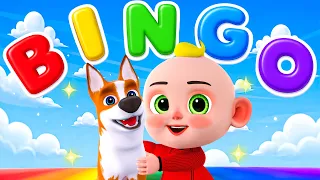 Bingo Song 🐩 Where did the dog run off to? | Nursery Rhymes & Kids Songs | Police Cartoon for Kids