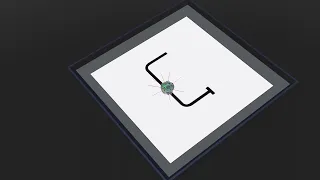 Line Follower Robot Webot Python E-puck Ground Sensors