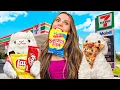 EATING ONLY GAS STATION FOOD FOR 24 HOURS