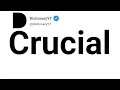Crucial Antonyms Opposite Words
