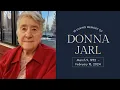Donna Jarl Funeral April 11 2024