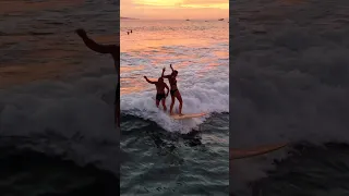 Surfing in Hawaii for the very first time!