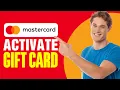 How To Activate Mastercard Gift Card 2025