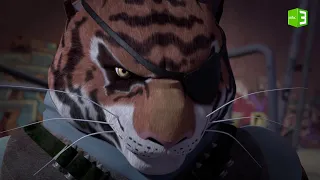 تايجر يلقن درسا 