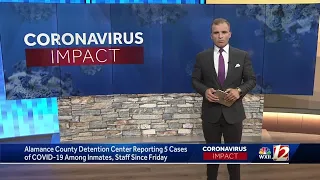 Alamance County Detention Facility inmates staff members test positive for coronavirus