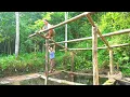 Download Lagu Young couple build goat shed together to prepare for the coming winter