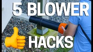 Leaf Blower Hacks that will Blow you Away Fall Leaves