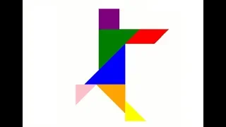 Draw Tangram People - Python Turtle Art