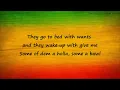Culture - Time Is Getting Harder (lyrics)