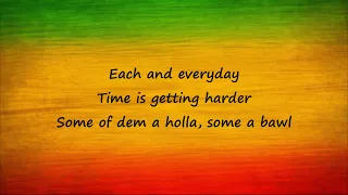 culture time is getting harder lyrics 