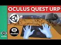 Oculus Quest Hand Tracking With Universal Render Pipeline Shader Graph Unity Tutorial