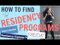How to find Residency Programs - A RESIDENT