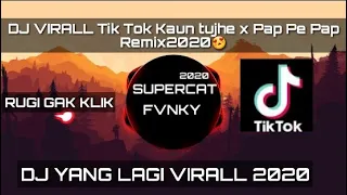 DJ INDIA VIRALL TIK TOK 🔊🎶Kaun Tujhe x Pap Pe Pap ( FunkyBreak) Full bass Ityan umar Remix 2020