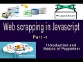 Web Scrapping and automation in java-script using puppeteer