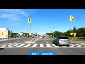 2021-09-07 Tuesday Driving on HWY 7 in Markham to Unionville Main Street