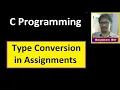 c programming - Type Conversion in Assignments in C