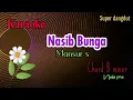 Download Lagu NASIB BUNGA-MANSUR S -KARAOKE DANGDUT