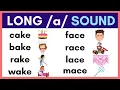 LONG SOUND READING LESSON 1 a-e Words PHONICS ENRICHING READING SKILLS